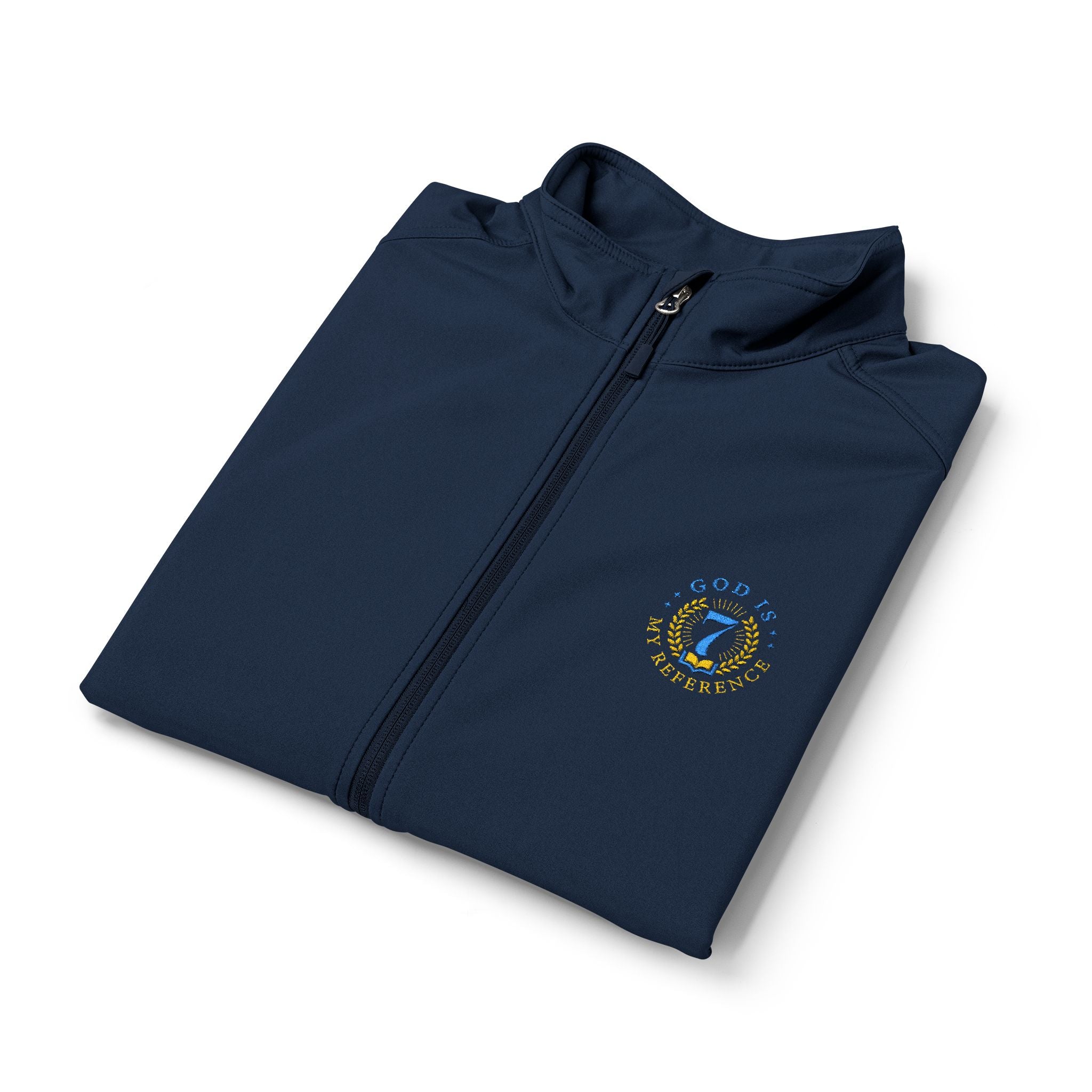 Embroidered Compass Soft Shell Vest — Men's Lightweight Outdoor Layer
