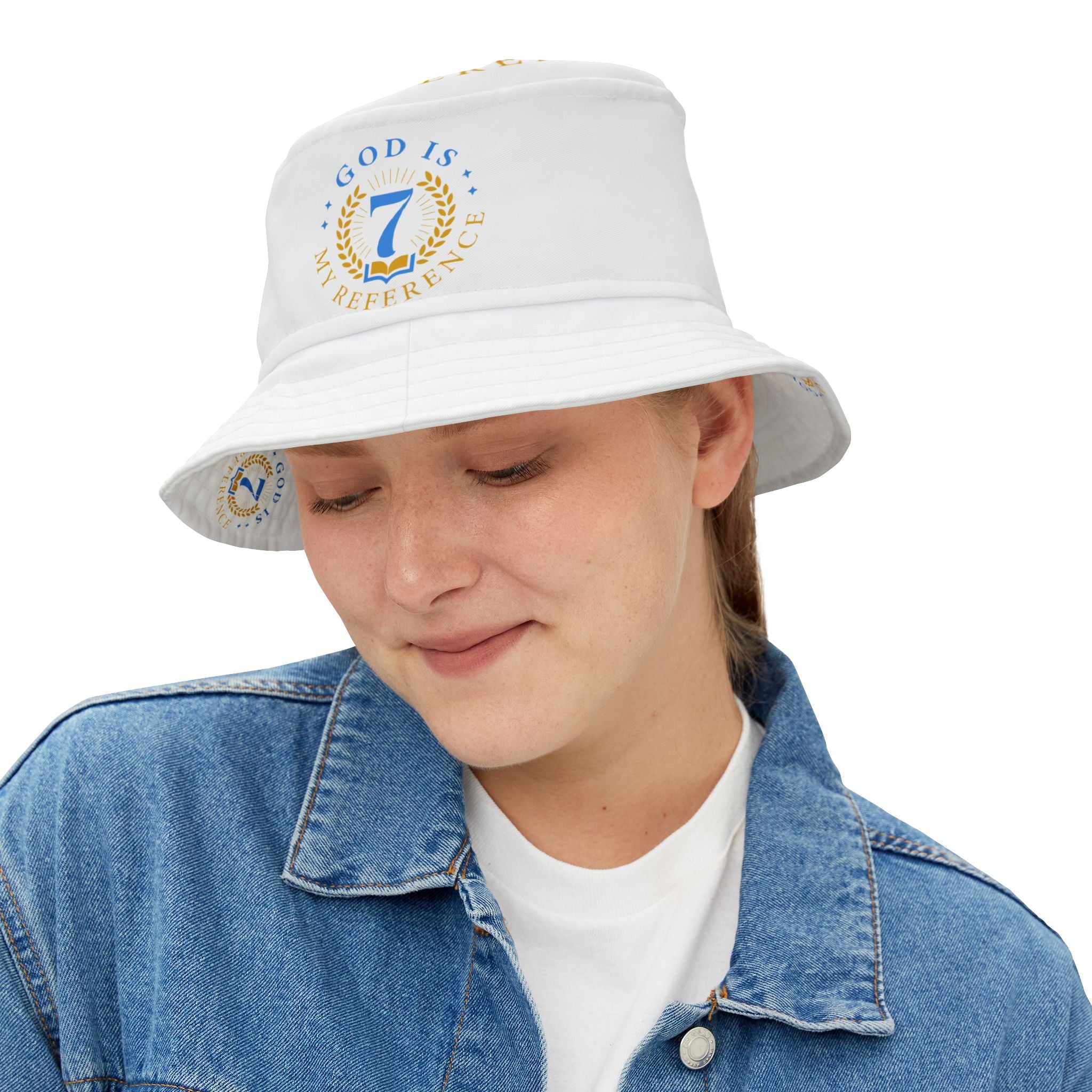 Personalized Bucket Hat for Fashion-Forward Individuals, Festival-Goers, and Outdoor Enthusiasts. Customizable Design, Made in USA, Ideal
