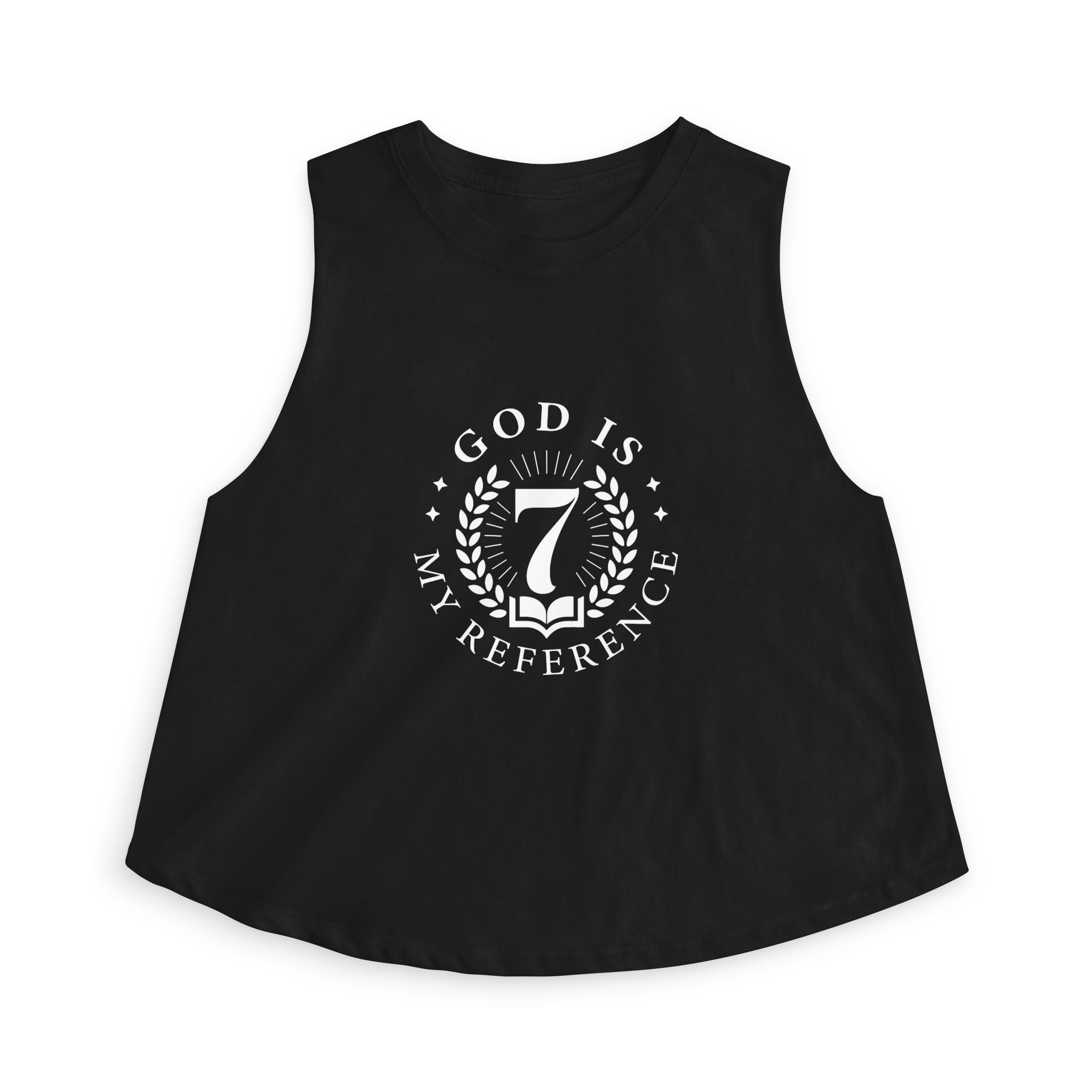 Bella Women’s Racerback Cropped Tank | Ladies Crop Tank Top | Athletic Workout Crop Tank