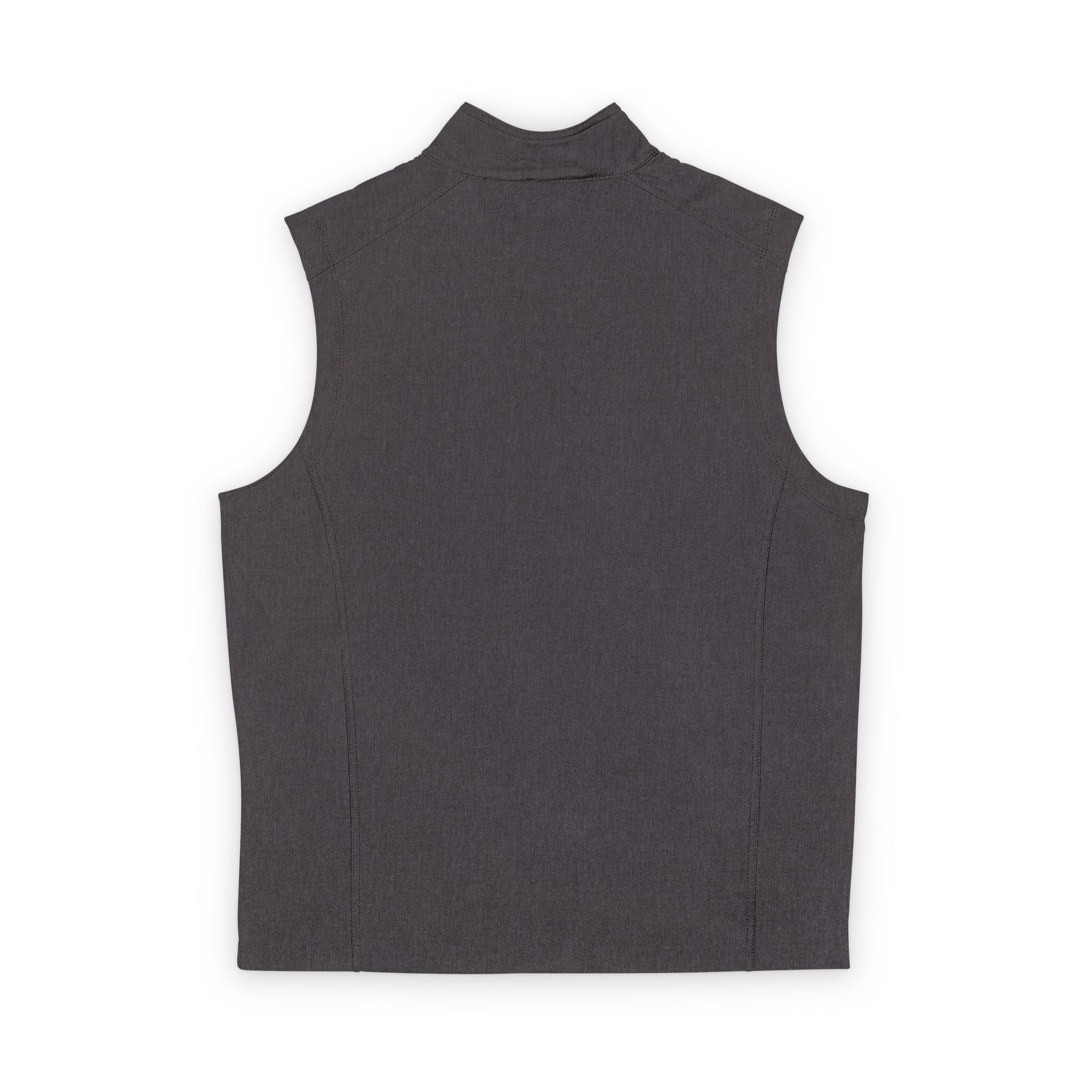 Embroidered Compass Soft Shell Vest — Men's Lightweight Outdoor Layer