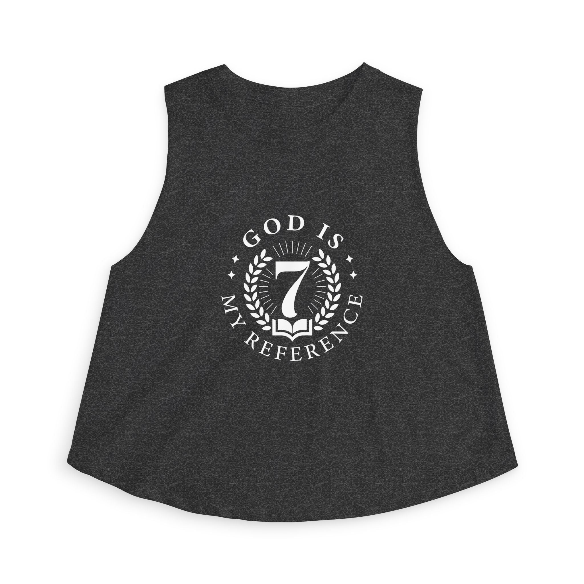 Bella Women’s Racerback Cropped Tank | Ladies Crop Tank Top | Athletic Workout Crop Tank