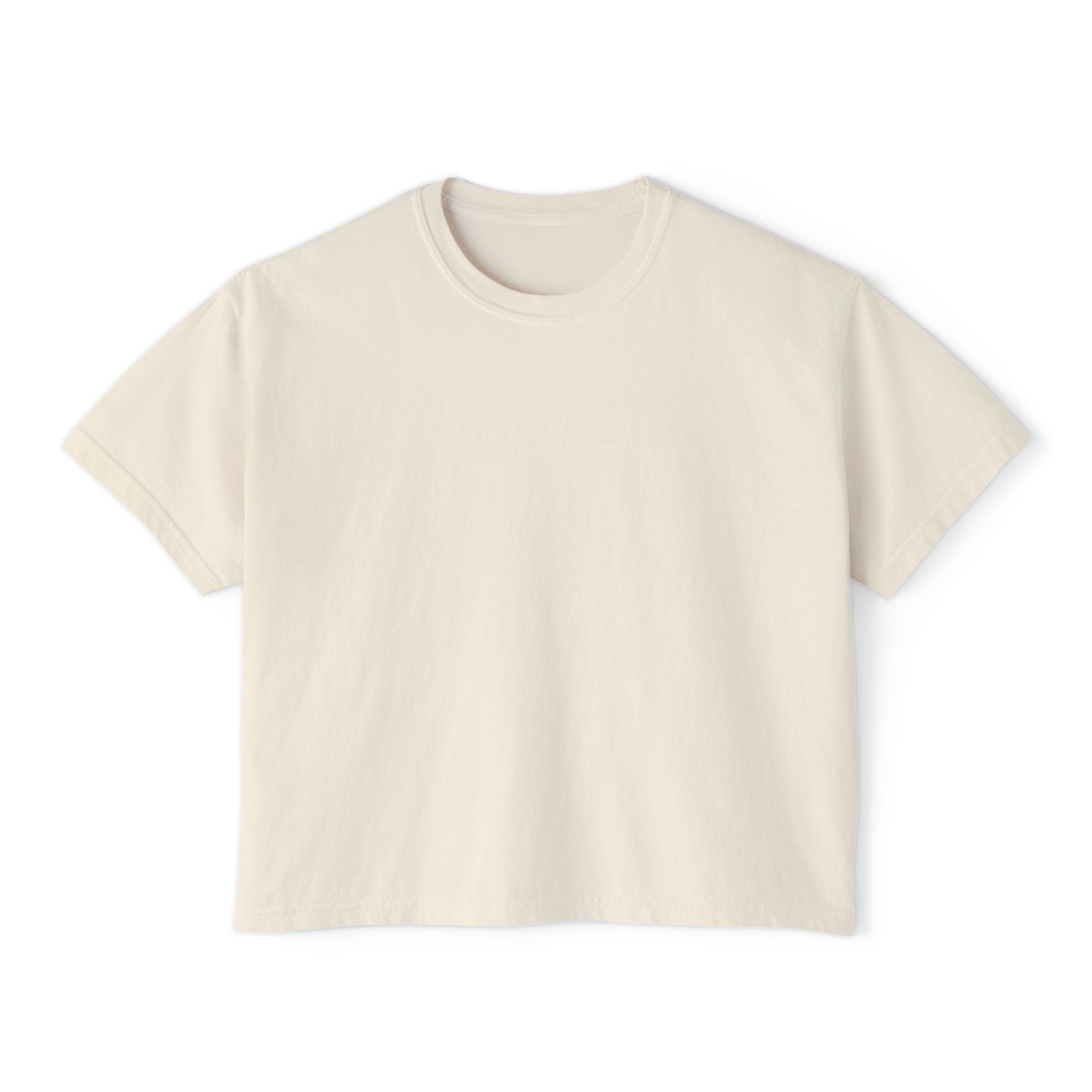 Unbroken Women's Boxy Tee — Inspirational Graphic Crop T‑Shirt
