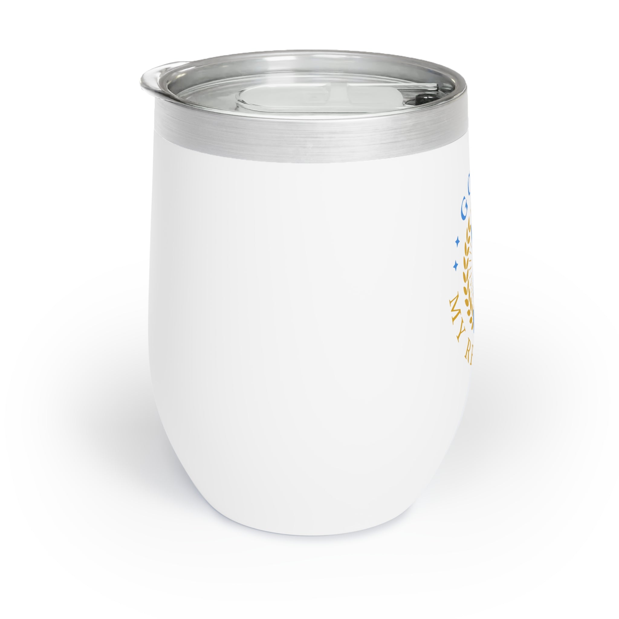 God is My Reference Chill Wine Tumbler