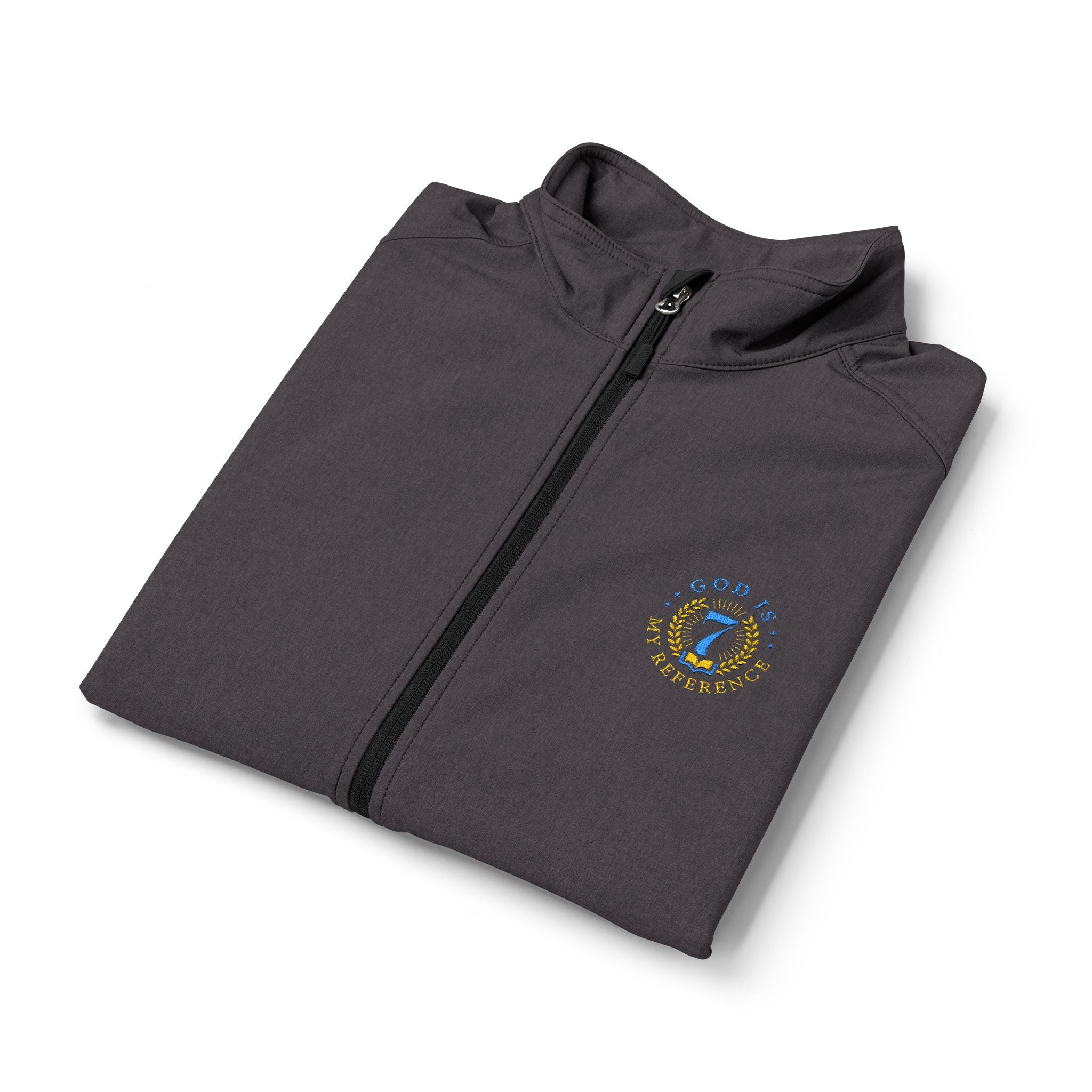 Embroidered Compass Soft Shell Vest — Men's Lightweight Outdoor Layer