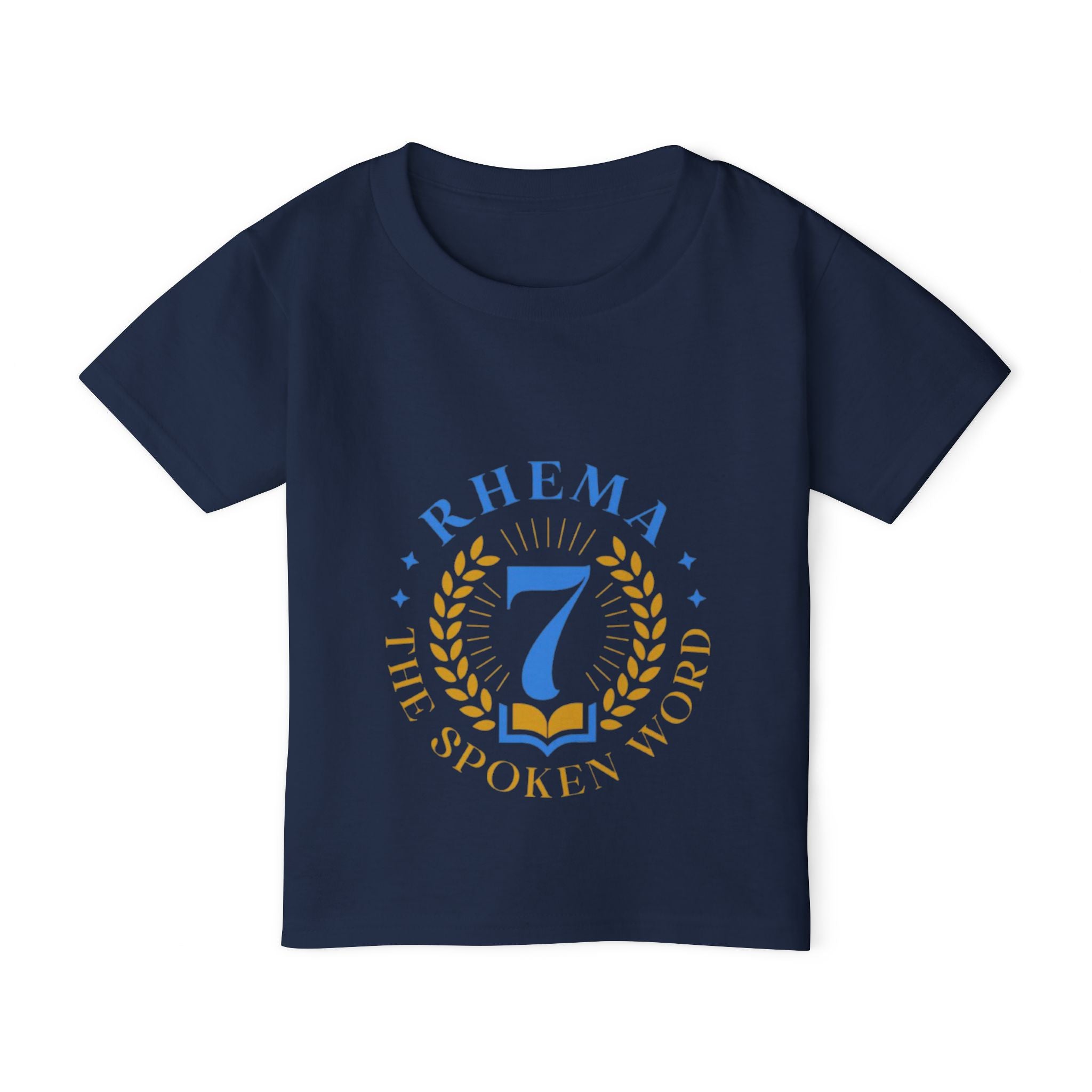 Heavy Cotton Toddler T-shirt, Soft and Stylish Tee for Eco-conscious Kids, Gildan 5100P, Soft Rib Collar, Comfort Fit, White Color Variant,