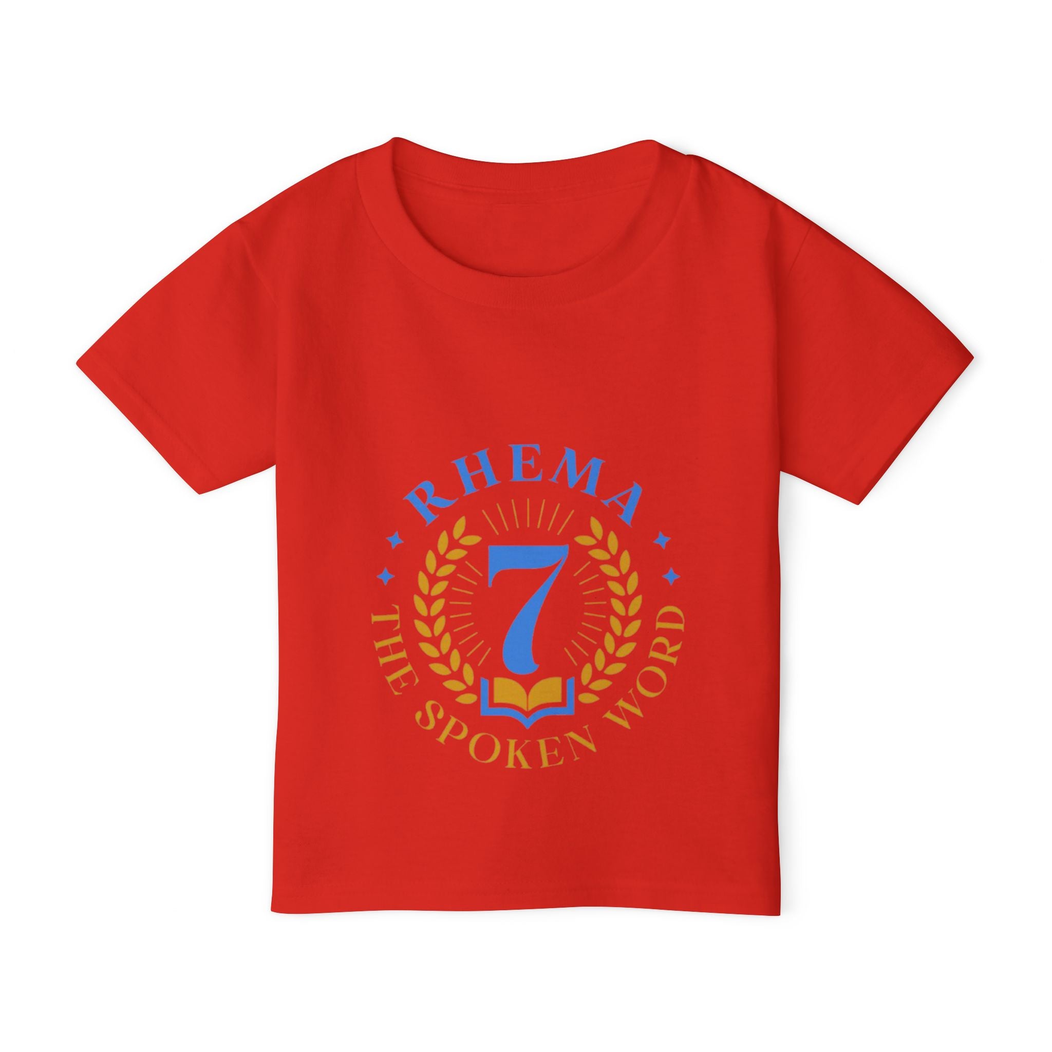 Heavy Cotton Toddler T-shirt, Soft and Stylish Tee for Eco-conscious Kids, Gildan 5100P, Soft Rib Collar, Comfort Fit, White Color Variant,