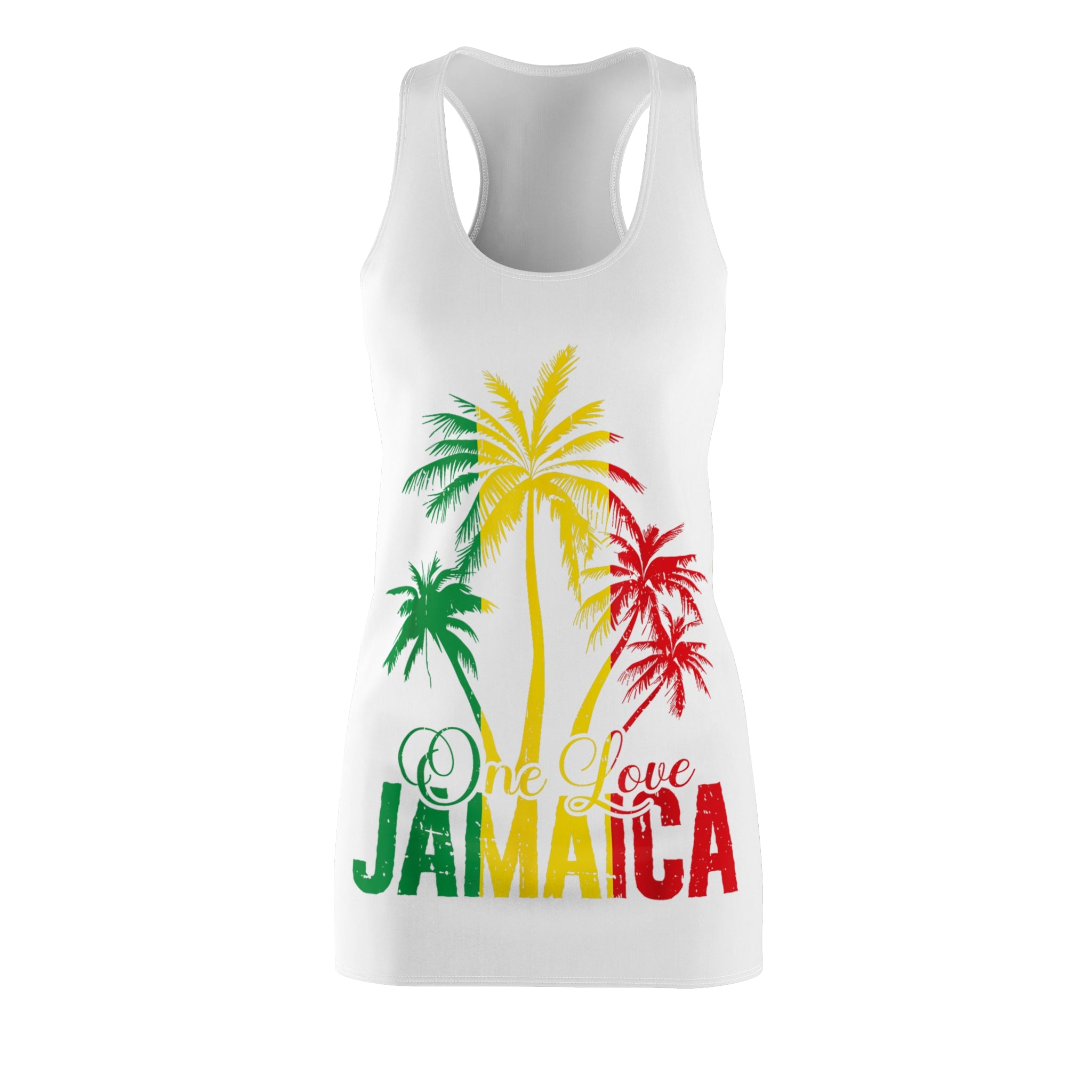 Women's Cut & Sew Racerback Dress (AOP)
