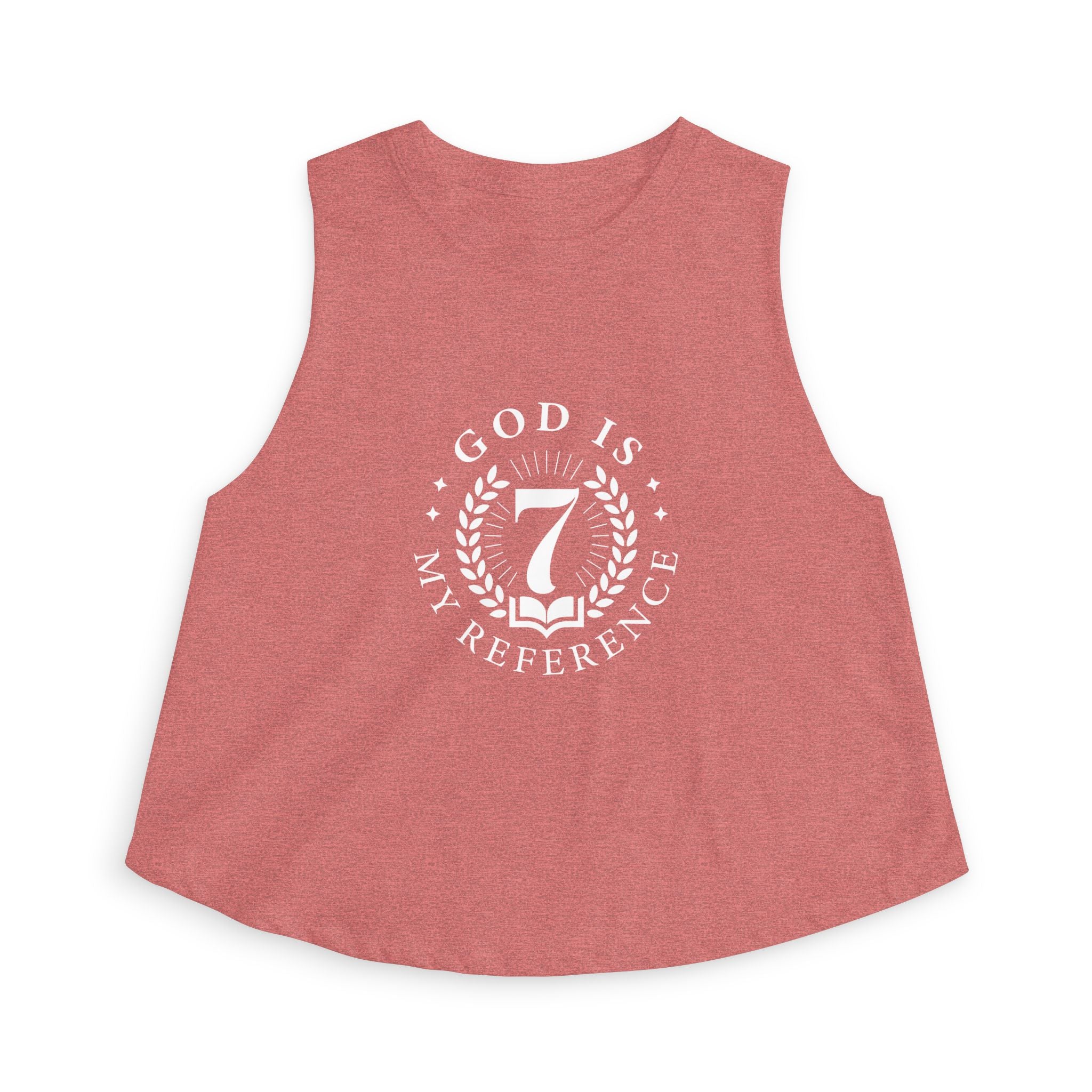 Bella Women’s Racerback Cropped Tank | Ladies Crop Tank Top | Athletic Workout Crop Tank