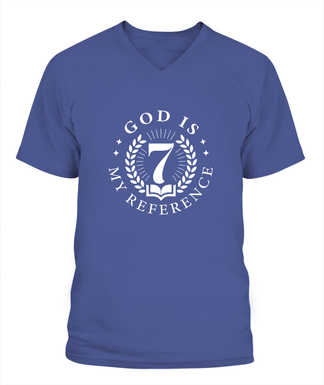Unisex V-Neck T-Shirt | Soft Cotton V-Neck Tee | Casual Everyday V-Neck Shirt