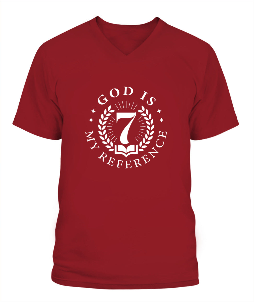 Unisex V-Neck T-Shirt | Soft Cotton V-Neck Tee | Casual Everyday V-Neck Shirt