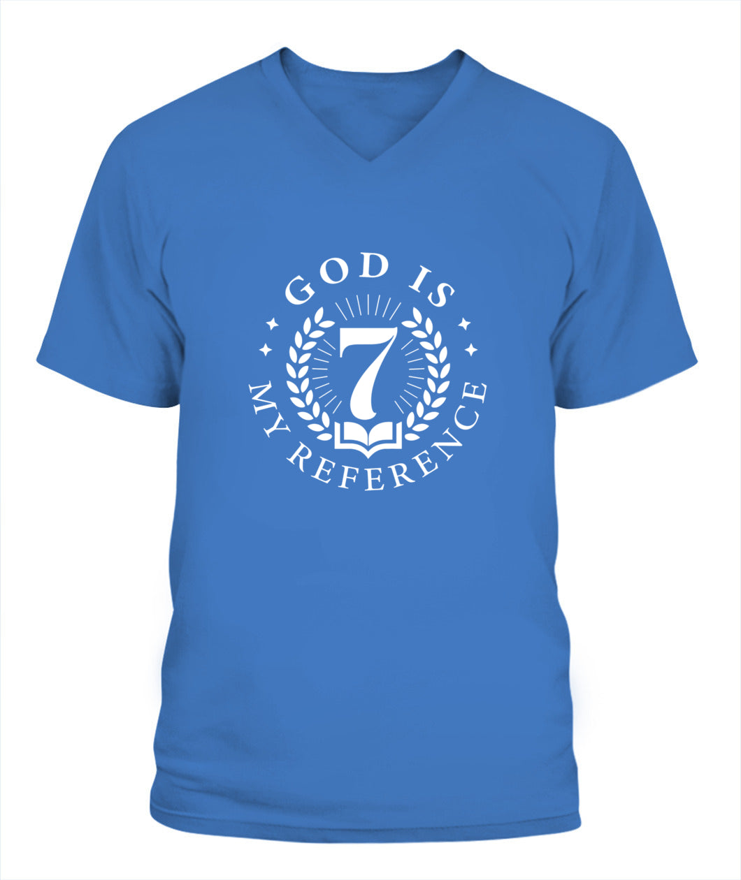 Unisex V-Neck T-Shirt | Soft Cotton V-Neck Tee | Casual Everyday V-Neck Shirt