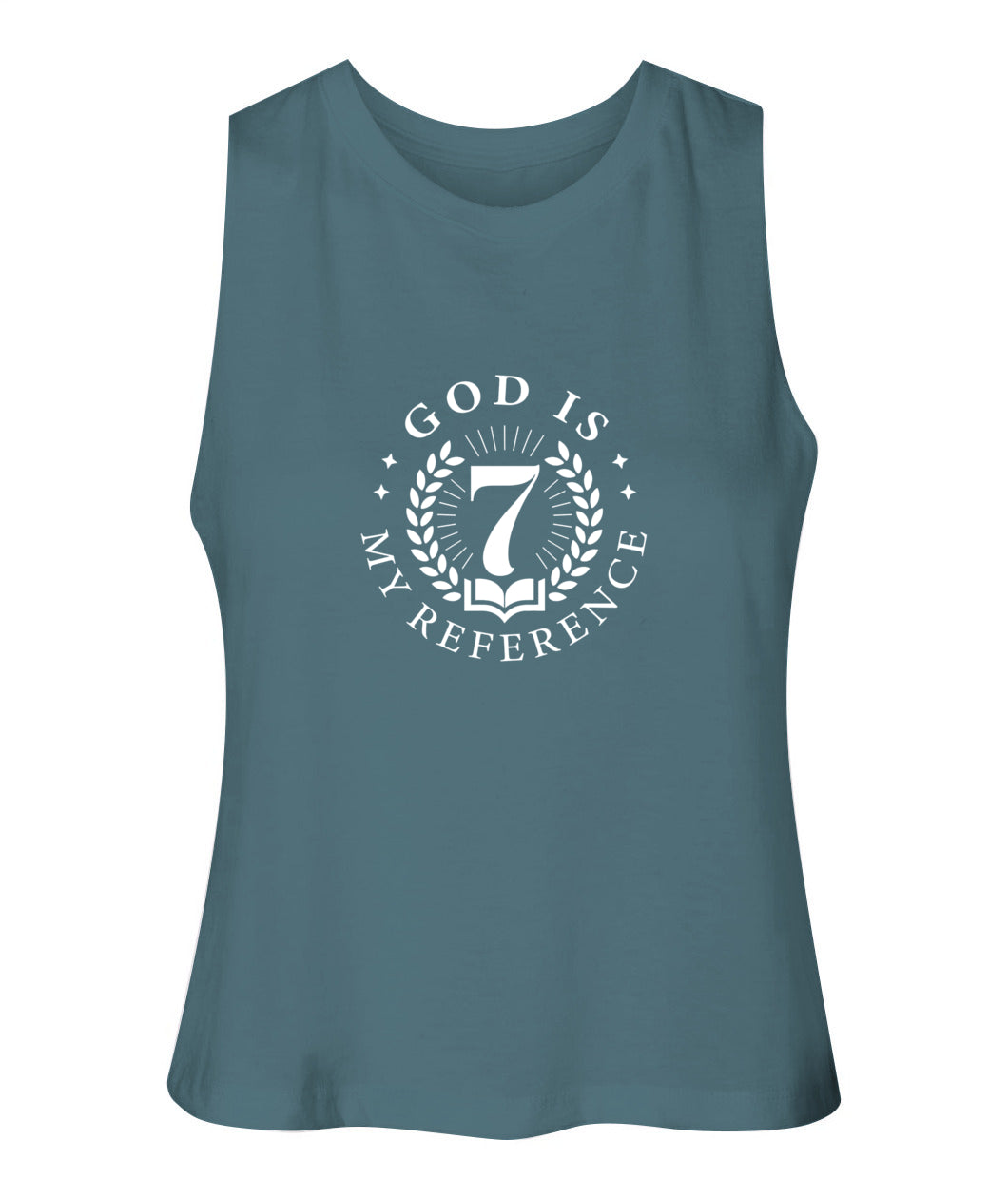 Bella Women’s Racerback Cropped Tank | Ladies Crop Tank Top | Athletic Workout Crop Tank