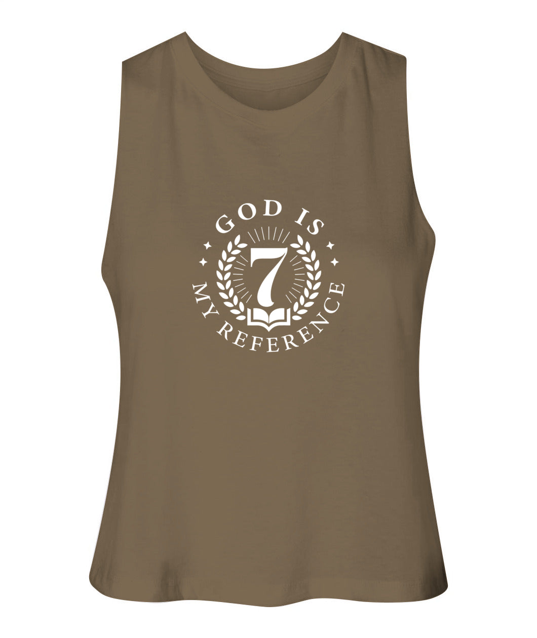 Bella Women’s Racerback Cropped Tank | Ladies Crop Tank Top | Athletic Workout Crop Tank