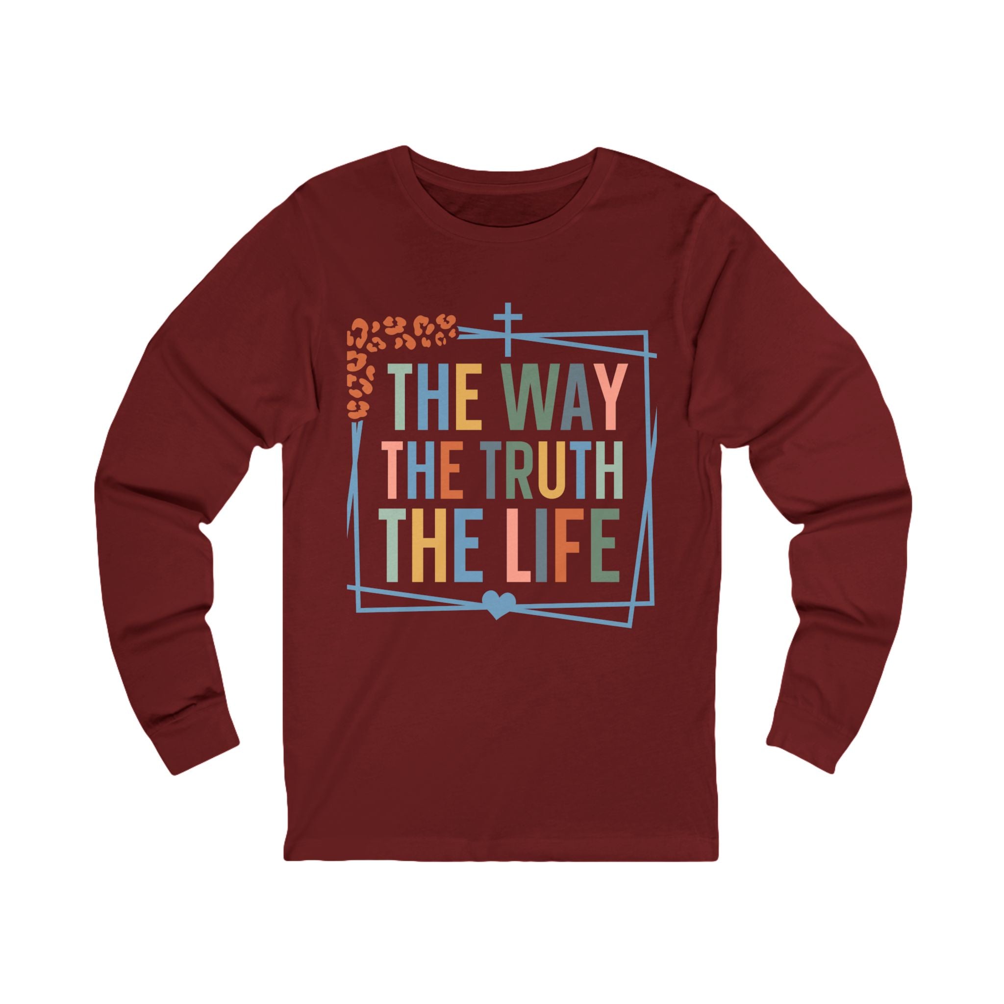 Unisex Jersey Shirt Long Sleeve, Casual Wear Tee, Comfortable Everyday Shirt, Unisex Casual Top, Long Sleeve Apparel